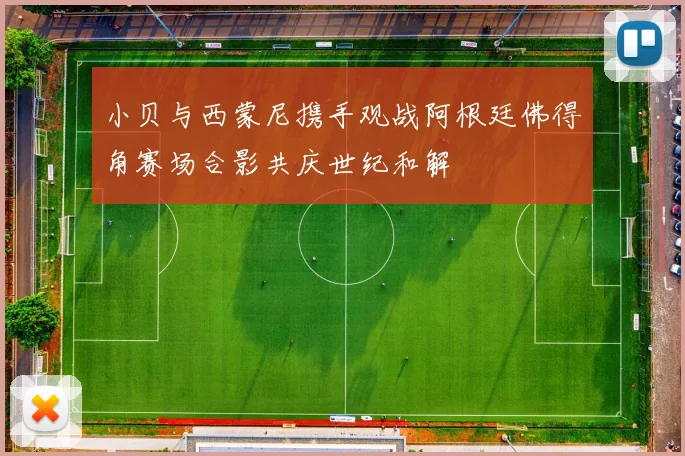 小贝与西蒙尼携手观战阿根廷佛得角赛场合影共庆世纪和解